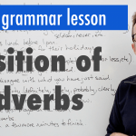 position of adverbs