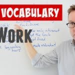 english vocabulary lesson about work