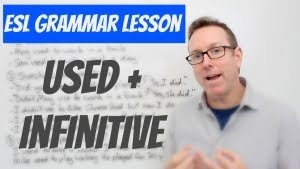 used to grammar