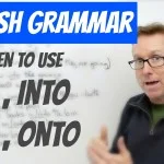 English prepositions IN, INTO