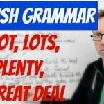 english grammar quantifiers a lot