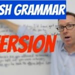 English grammar Inversion