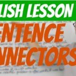 English sentence connectors