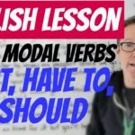 modal verbs must, have, should