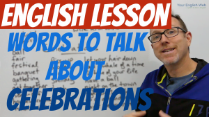 talk about celebrations