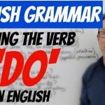 use the verb do