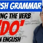 use the verb do