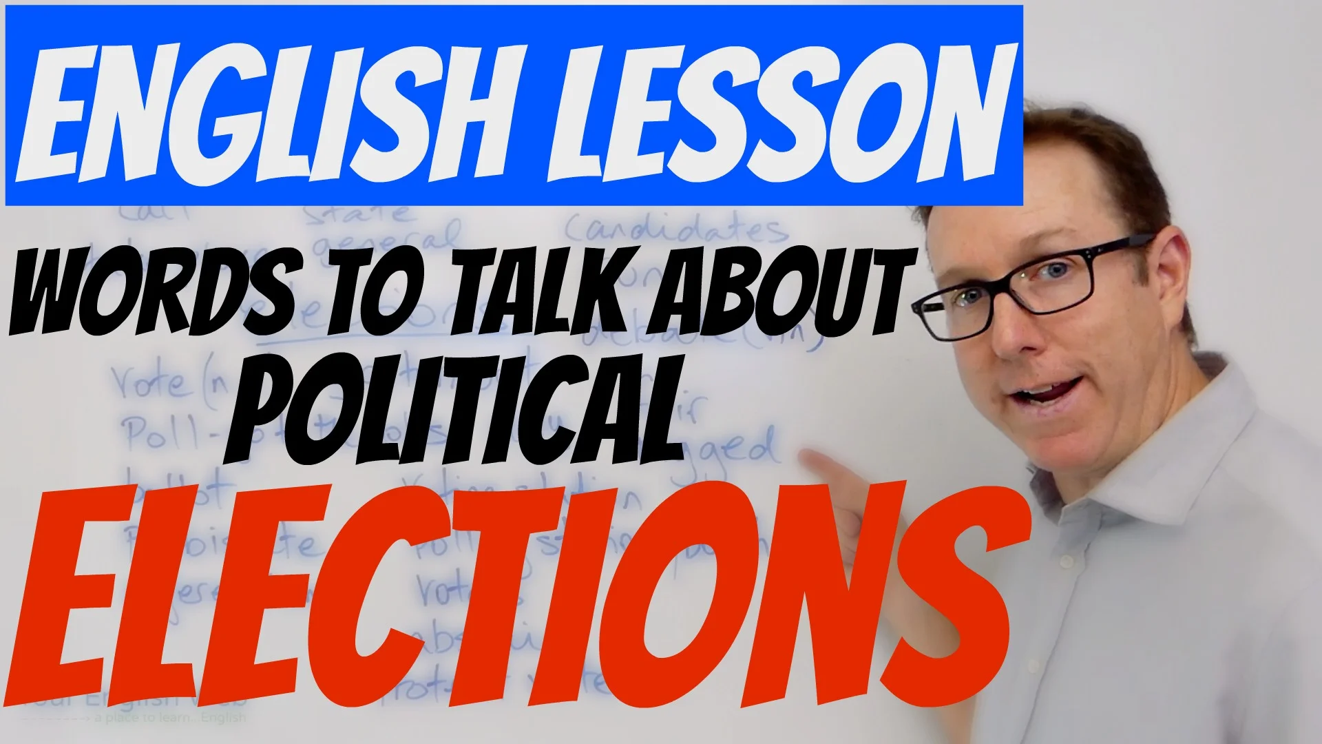 elections vocabulary