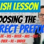 choosing correct prefix
