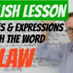 English expressions with LAW