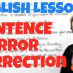 english sentence correction